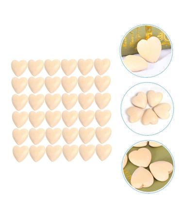Safigle 200 Stk Peach Cherz Bear Spacer Beads | Rustic Wooden Heart-Shaped Pearls for DIY Accessories | Perfect for Children's Crafts - Buy Online on GoSupps.com
