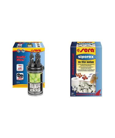 Sera Prefix Filter A pre -filter biofilter and quick filter for connection to a pump orOutside filter at the Aquarium & Sibiborax Professional 15 mm 1 000 ml bundle with organic filter