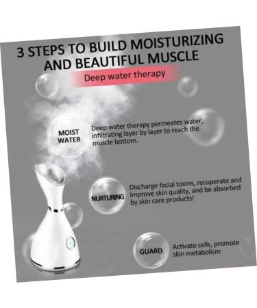 WOONEKY beauty steaming face instrument hot spray hydrating facial sprayer - Buy Online on GoSupps.com
