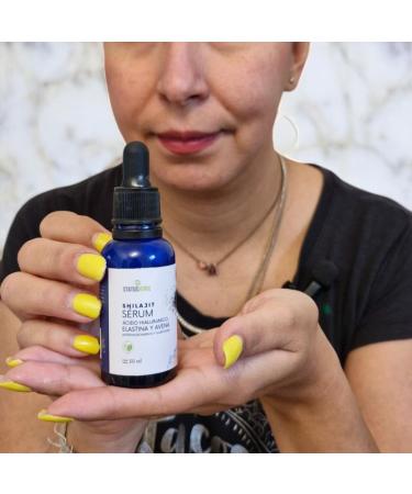 facial serum with SHILAJIT anti-aging brightens the skin rejuvenates tightens the skin refreshes moisturizes prepares the skin anti-aging anti-wrinkle - Buy Online on GoSupps.com