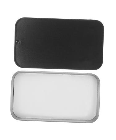 FOMIYES Tools Brow Contour Paste Eyebrow Locating Paste White Box Miss Eyebrow Shape Auxiliary Tool 6.00X3.40X1.20CM Black