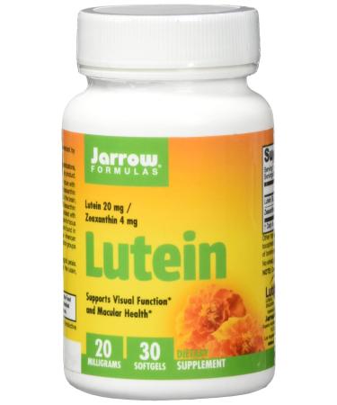 Jarrow Formulas Lutein 20 mg 30 Softgels