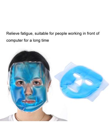 Reusable Hot Cold Gel Facial Mask - Skin Tightening & Fatigue Relief | Eye Relaxation & Cooling Therapy - Buy Online on GoSupps.com