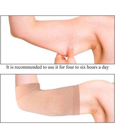 4 Pair Nude Arm Wrap Shaper Sleeve for Women | Arm Trainers for Fitness & Sport - Buy Online on GoSupps.com