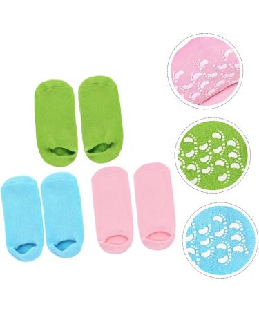 minkissy 3 Pairs Foot Moisturizing Socks Hydrating mask House Socks Lotion Socks Cracked Heel Socks Foot Repairing Socks spa Pedicure Socks SPA Socks for Salon Dry Foot Mask Foot Spa Socks - Buy Online on GoSupps.com