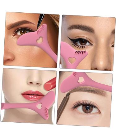 POPETPOP Eyeliner Eyelash Stencils Silicone Makeup Tools for Eyeshadow and Liner - Buy Online on GoSupps.com