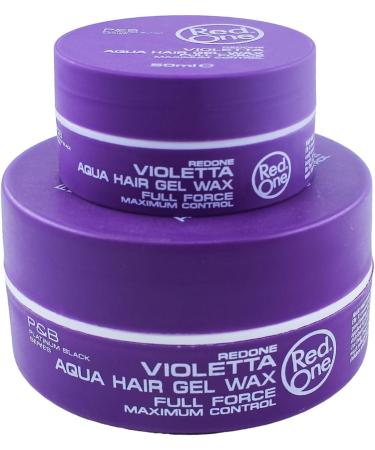 Redone Hair Styling Aqua Wax Violetta 50ml | Travel Size | Strong Hold | Lavender Scent - Buy Online on GoSupps.com