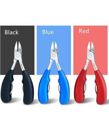 Nail Clipper for Thick Nails Toe Nail Clippers Nail Correction Thick Nails Ingrown Toenails Nippers Cutters Dead Skin Dirt Remover Pedicure Care Tool (Color : Black-B) - Buy Online on GoSupps.com