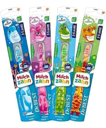 Dr.BEST milk toothbrush soft (1 piece) the right care for milk teeth - Buy Online on GoSupps.com