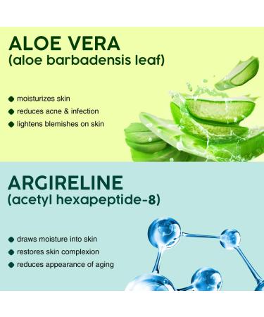 Ebanel Collagen Peptide Hydrating Face Masks - Brightening & Firming Anti-Aging Sheet Masks with Hyaluronic Acid, Vitamin C, Chamomile, Aloe - 10 Pack - Buy Online on GoSupps.com