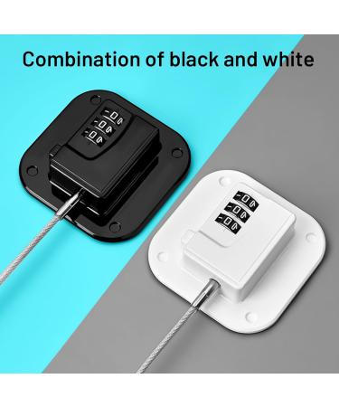 Child Safety Fridge Lock Set- Key Coded Refrigerator & Cupboard Security Locks | 3M Adhesive for Home, Hotel & Kitchen Use - Buy Online on GoSupps.com
