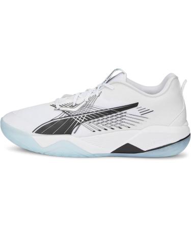 PUMA Unisex Eliminate Power Nitro II Hallenturnschuh - 42 EU | Puma White Puma Black Nitro Blue - International Shipping Available - Buy Online on GoSupps.com