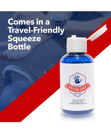 Instant Dry-Touch Gel with 1% Lidocaine - 2oz Bottle | Better Grip for Sports Training and Fitness Performance - Buy Online on GoSupps.com