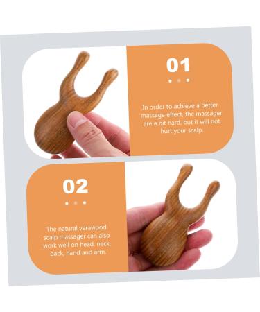 Buy Magiclulu Green Sandalwood Comb - Practical Massage Tool for Hair & Face | Essential Household Hair Accessories - Buy Online on GoSupps.com