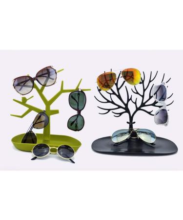 Creative Tree-Shaped Glasses Exhibition Stand - Multifunctional Sunglasses Rack & Window Decoration - Buy Online on GoSupps.com