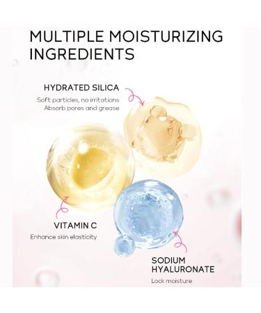 Purifying Exfoliating Gel Exfoliating Face Scrub Gentle Body Scrubber Moisturizing Gels Deep Cleansing Moisturizing Facial Scrub For All Skin Types (1PC) - Buy Online on GoSupps.com