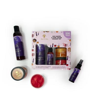 As I Am Rice Water Gift Set - Nourishing Conditioner & Curl Colors | 8oz 2oz - Shop Internationally - Buy Online on GoSupps.com