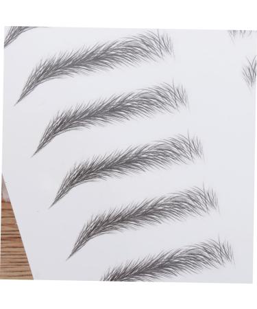 Housoutil 2pcs 3d Eyebrow Stickers Suits Makeup Eyes Brown Natural Simple Eyebrow Tool Women's Clothing 6d - Buy Online on GoSupps.com