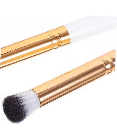 OHPHCALL 10pcs Makeup Brush Eye for Makeup Small Eyeshadow Brush Eye Brush for Eyeshadow White Wooden Handle - Buy Online on GoSupps.com