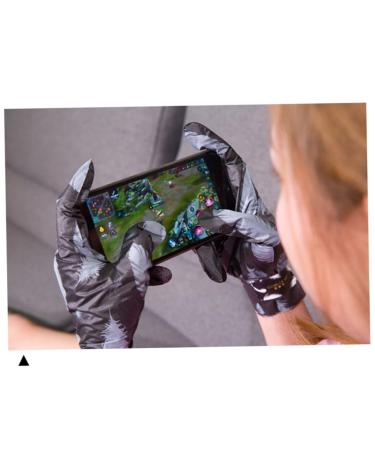 Beaupretty 1 Pair Moisturizing Gloves Moisturizing Hand Gloves Moisturizing Exfoliating Cream Gloves Hand Hands Whitening Gloves Hands Peeling Short Volcanic Mud medium