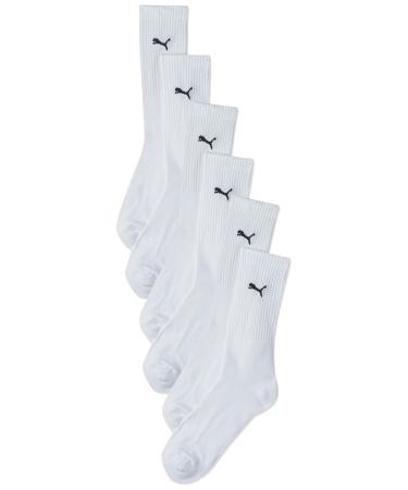 Puma Unisex Crew Socks Basic Sports Socks Pack of 12 Size 47 - 49