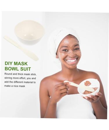 BELLIFFY 1 Set Bowl DIY Tools Mixing Bowl DIY Cosmetic Cosmetic Bowl DIY Skin Care Mixing Tool Maskes Spoon Beauty Salon Bowl Household Tools DIY Cosmetic Tool Facial Pp - Buy Online on GoSupps.com