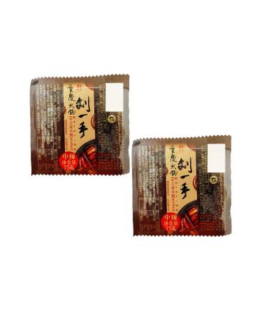 LiuYiShou Hot Pot Seasoning Hot Spicy Flavor 75g 2pk (75g x2) 75g 2 (75g x2)