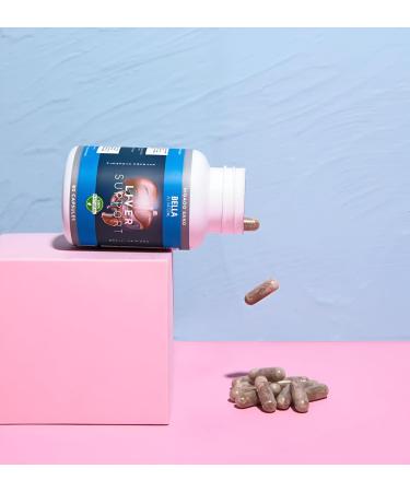 Bella All Natural Liver Support Capsules - Buy Online on GoSupps.com