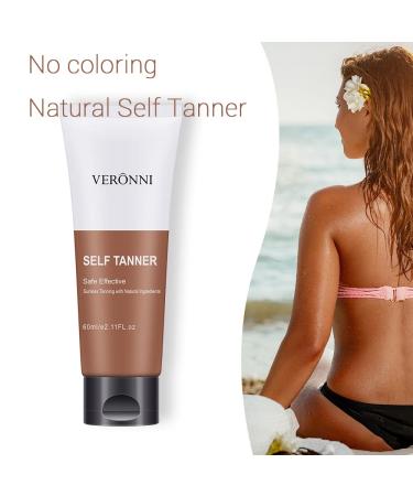 Fowod Self Tanners - Non-Toxic Gradual Tan Lotion for Body and Face (2.11 FL Oz) - Golden Glow, Buildable Formula - 1 Pack - Buy Online on GoSupps.com