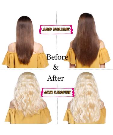 100g Real Hair Tape Extensions | UK Fashion Shop | Light Ash Blonde #18/613 - 18 Inch - Buy Online on GoSupps.com