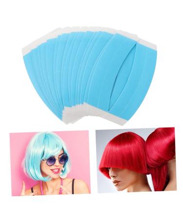 Housoutil 23 Sheets Double Sided Wig Film Hair Extension Holder Hair Wig Tape Double Side Tape Hair Extension Tape Strips Waterproof Tape Toupee Tape Paper Accessories Water Proof - Buy Online on GoSupps.com