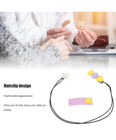 Premium Hearing Aid Clip & Anti-Loss Rope | Nylon Lanyard for Adults & Seniors | BTE Fixation Cable & Sound Amplifier Protection - Buy Online on GoSupps.com