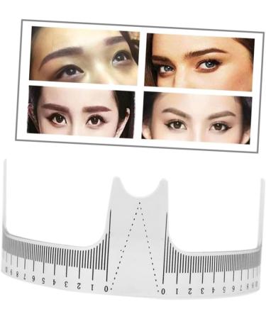 FOMIYES 1pc Mask Eyebrow Ruler Eyebrow Shaper Ruler Flexible Eyebrow Measure Positioning Ruler Major - Buy Online on GoSupps.com