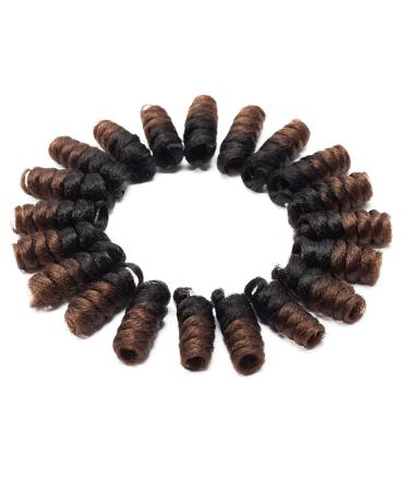 3 Packs Jamaican Bounce Crochet Curl Hair Extensions - Afro Kinky Braids | Black to Light Auburn | Ideal Synthetic Crochet Braids for Stylish Looks - Buy Online on GoSupps.com