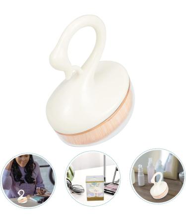 MAGICLULU Makeup Brush Powder Foundation Brush Oval Foundation Brush Buffing Powder Brush Loose Powder Brush Makeup Utensils Pressed Powder Brush Cosmetic Brush Liquid Foundation Brush 9X6.5X4.5CM White - Buy Online on GoSupps.com