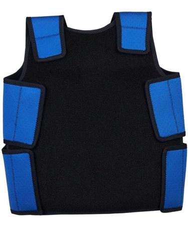 Sensory Vest Weighted Vest Low-Pressure Comfort for Kids Teens Autism Hyperactivity Mood Processing Disorder Blue - Buy Online on GoSupps.com