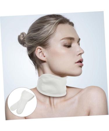 Compresse d'Huile Essentielle Nuque R utilisable Tour de Cou en Tissu Doux Blanc Fermeture Auto-Agrippante Enveloppement Apaisant pour Sommeil et Relaxation Pack de Soin - Buy Online on GoSupps.com