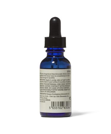 Silk Elements Pure Avocado Oil - Nourishing Natural Oil for Hair and Skin - Buy Online on GoSupps.com