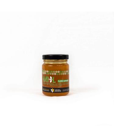 Wild Flower Honey - Monts du Lyonnais - Rhône Alpes - Le Rucher de Macameli - 125 g Pot