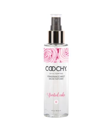 Coochy Fragrance Mist Body Spray - Organic Boost of Scent for Skin & Hair - Infused w/Vanilla Butter Cream & Lilac - Frosted Cake 4floz/118ml