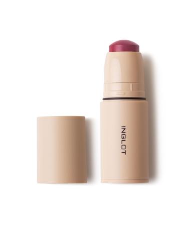 Inglot Cream Stick Blush | Creamy Blush Stick | Easy to Apply with a Natural Finish | Ideal for Defining Cheekbones | Hydrating and Long-Lasting Formula | Intense Pink 213 | 6.2 g