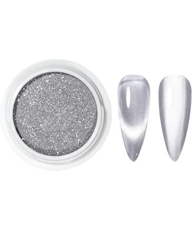 Poudre de pigment effet miroir chrom kit professionnel de manucure produits de d coration holographique pour la maison et le salon poudre r fl chissante argent e pour ongles en - Buy Online on GoSupps.com