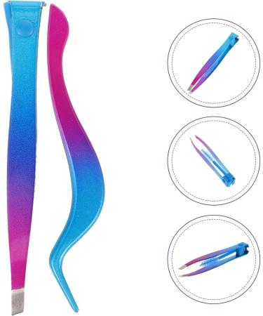 HAPINARY 1 Set Eyebrow Trimming Eyebrow Trimming Clip Eyelash Curler Bevel for Women Facial Hair Fake Eyelashes Facial Hair Removal Gradient face - Buy Online on GoSupps.com