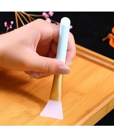 Facial Mask Brush Silicone Facial Mask Brush Hairless Face Makeup Applicator Mud Mask Brush DIY Mask Cosmetic Brush Blue - Buy Online on GoSupps.com