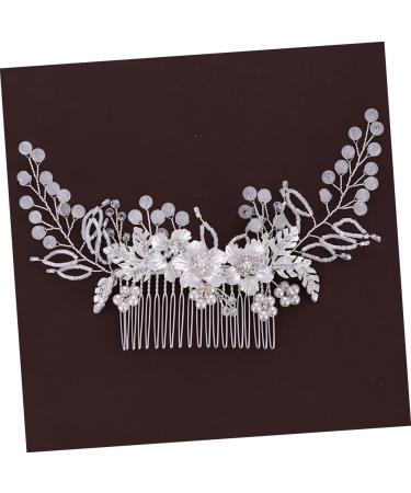 MAGICLULU 1pc Flower Leaf Comb Fashion Hairpin Woman Hair Comb Alloy Hair Decor Hair Accessory Handmade Hair Decor Exquisite Headwear - Buy Online on GoSupps.com