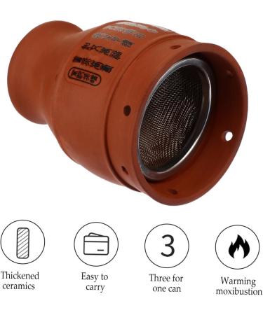 HOMSFOU Moxibustion Pot Tool - Cupping & Slimming with Purple Clay | Shop Internationally - Buy Online on GoSupps.com