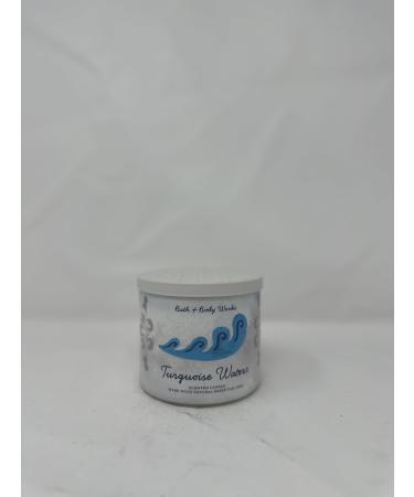 Turquoise Waters 3-Wick Candle 14.5 oz / 411 g Made with Natural Essential Oil