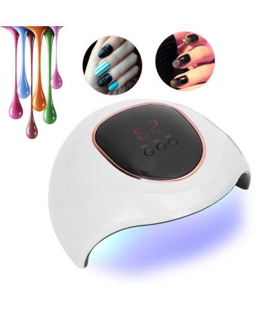 UV Nail Dryer Lamp - Quick Drying LED Lamp for Gel Nails | White Gel Polish Nail Dryer - Buy Online on GoSupps.com