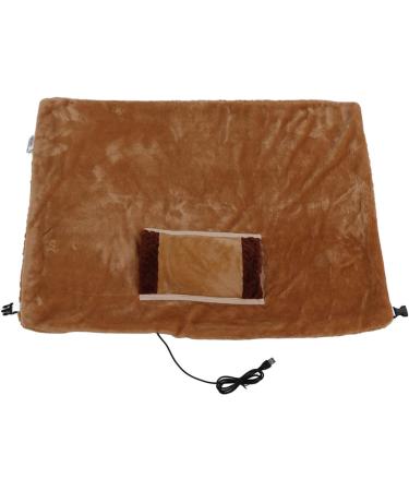 Buy Pssopp Heated Warm Scarf - Fast Heating USB Flannel Electric Blanket for Camping | Cozy Brown - International Shipping Available - Buy Online on GoSupps.com