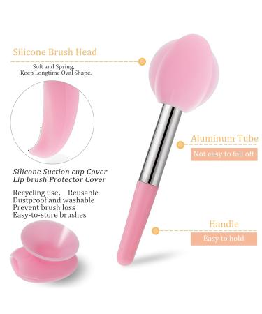 Shop WLLHYF 12PCS Silicone Lip Brush Set | Professional Makeup Tools for Lipstick Eyeshadow & Face Masks - Perfect for Beauty Enthusiasts - Buy Online on GoSupps.com